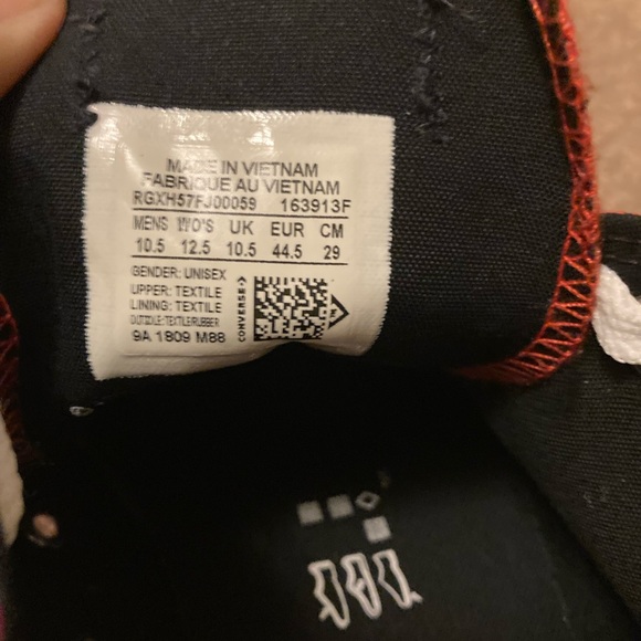 Converse Red Hello Kitty High-Tops - Picture 4 of 6